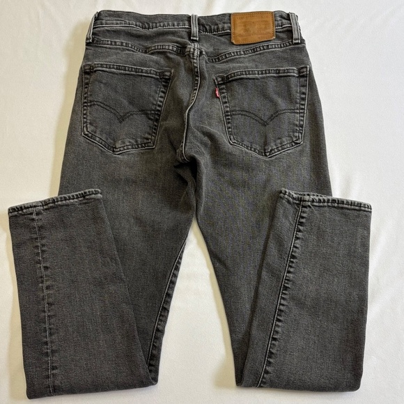 Levi’s 502 30x32 Taper Fit Men’s Jeans, Gray, Zip and Button Fly - Picture 5 of 16